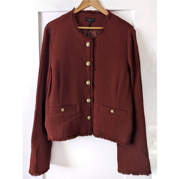 NWT Rag & Bone | Carmen Wool Jacket in Mahogany - Picture 2 of 16